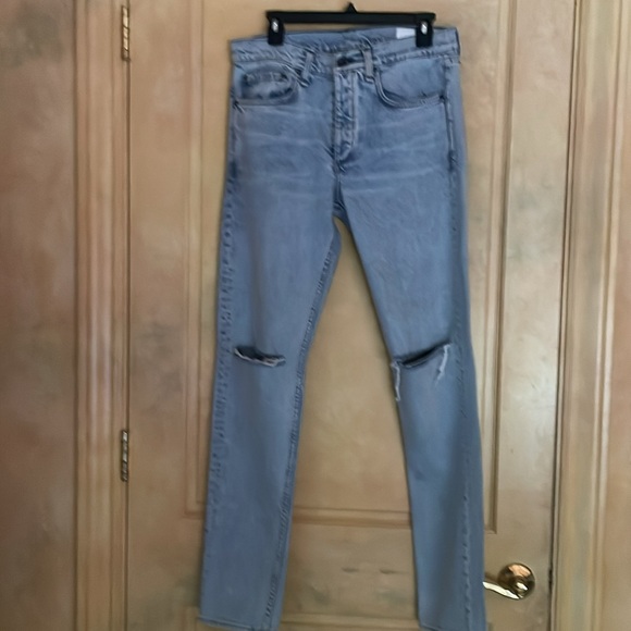 RAG & BONE Men’s size 32 FIT 1 EXTRA SLIM. EUC-worn once! - Picture 8 of 9